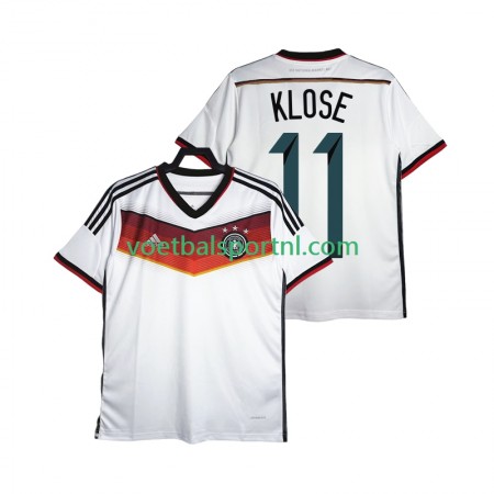 Duitsland Klose 11 2014 Retro Thuis Shirt